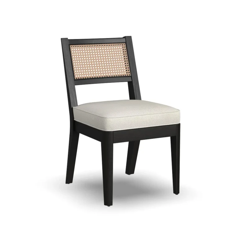 Brentwood Black Armless Dining Chair