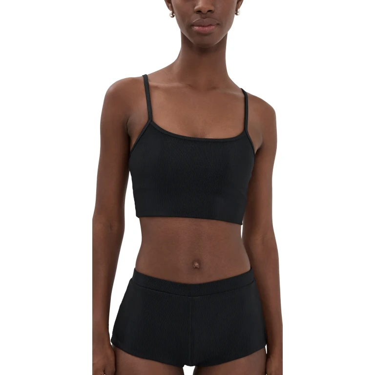 Beach Riot Elara Top Black S