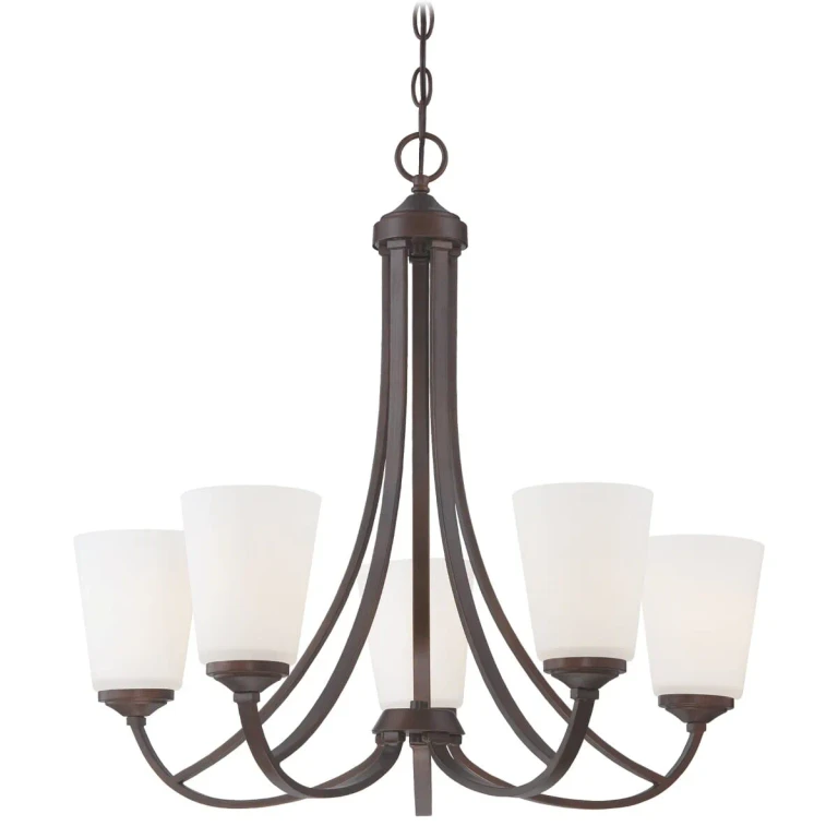 Overland Park 5-Light Chandelier in Vintage Bronze
