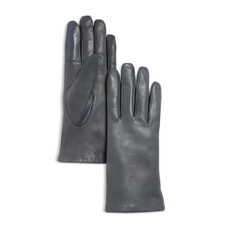 Cashmere Lined Leather Gloves - Exclusive