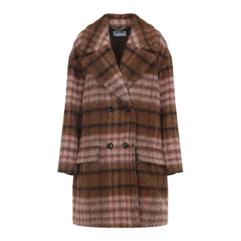 Moschino Manteau Court - Marron