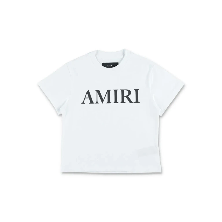 Boy's Cotton T-Shirt with Printed Logo (AKJYTE1013100)