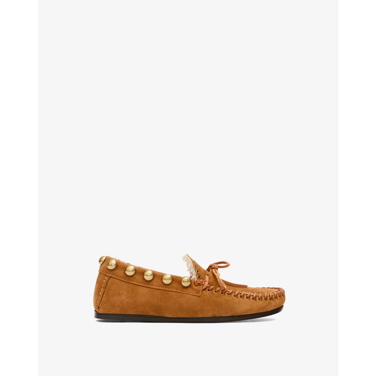 Mocassins Fitza - Femme - Cognac-doré - Taille 37 - Isabel Marant