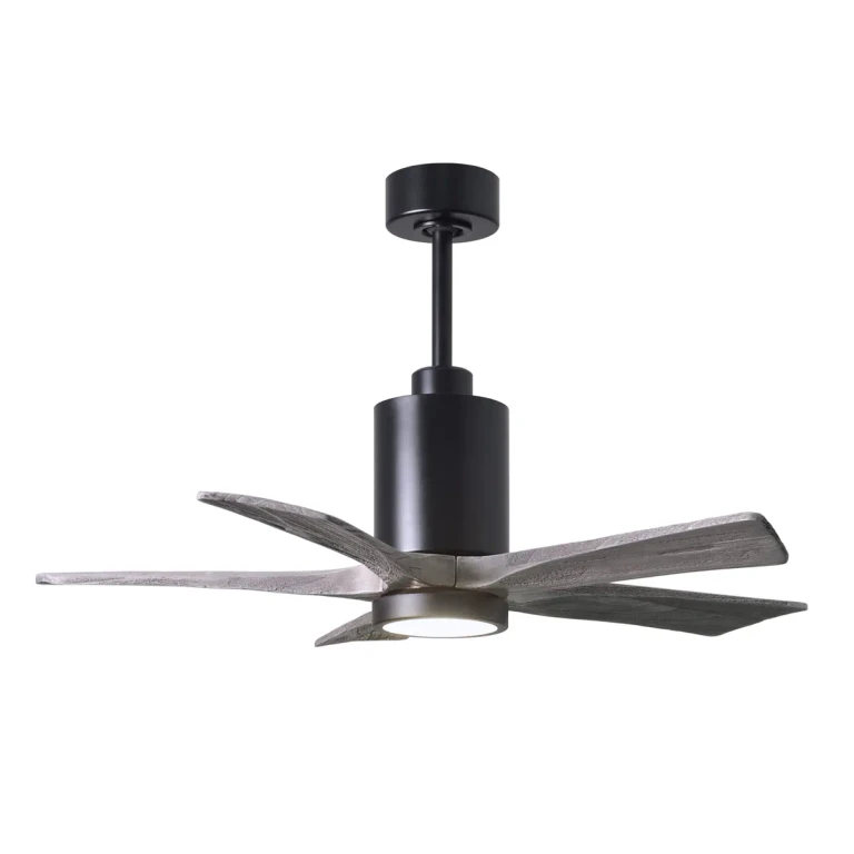 Matthews Patricia 42" Indoor Ceiling Fan in Matte Black