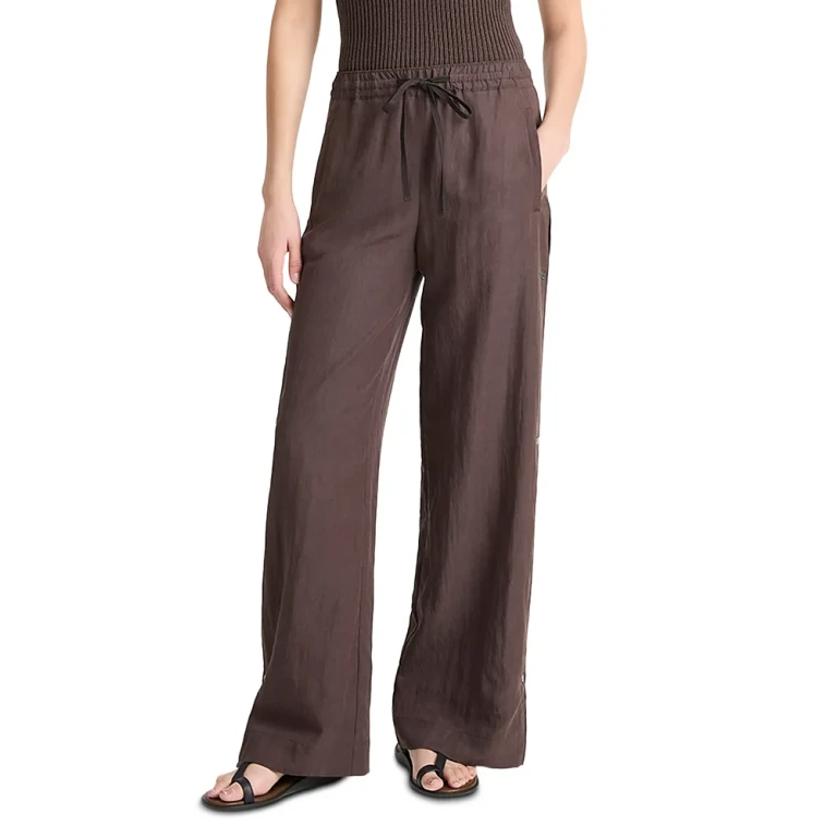Vince Low Rise Side Snap Pants