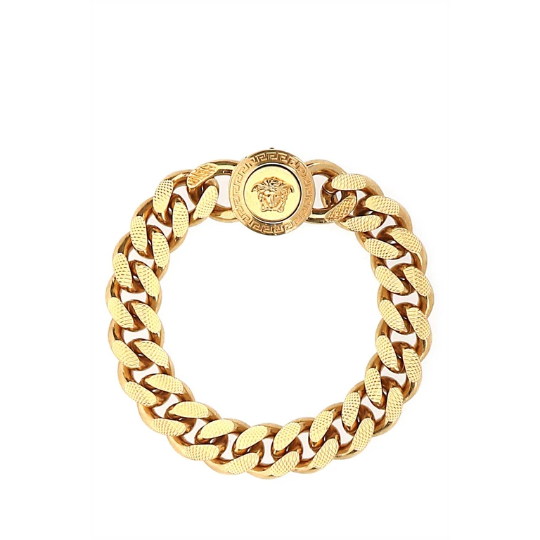 Versace Gold Metal Bracelet Kot Outside:metal Bracciali - Men