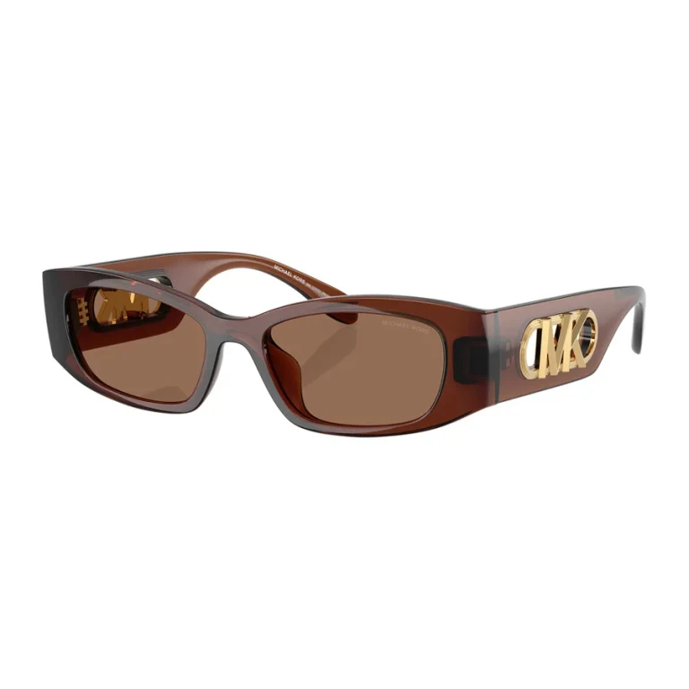 Rhodes Brown Rectangular Ladies Sunglasses MK2243U 402173 52