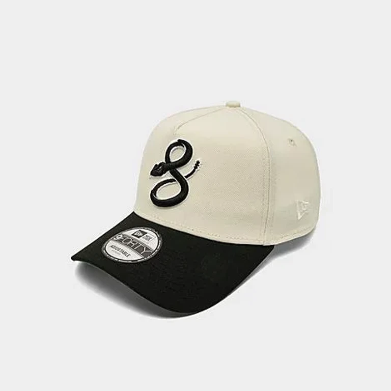 New Era Arizona Diamondbacks MLB City Connect 9FORTY A-Frame Snapback Hat in Chrome/Black
