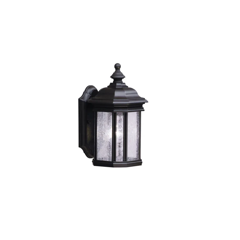 Kirkwood Outdoor Wall Lantern in Black Finish