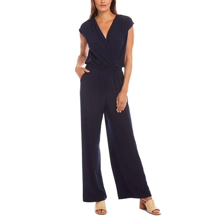 Karen Kane Sleeveless Travel Jersey Jumpsuit