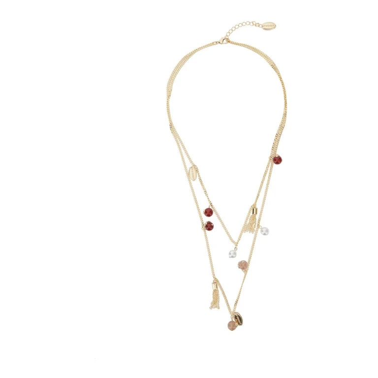 TwinSet Necklace necklace Metallic With Brass Details For Women