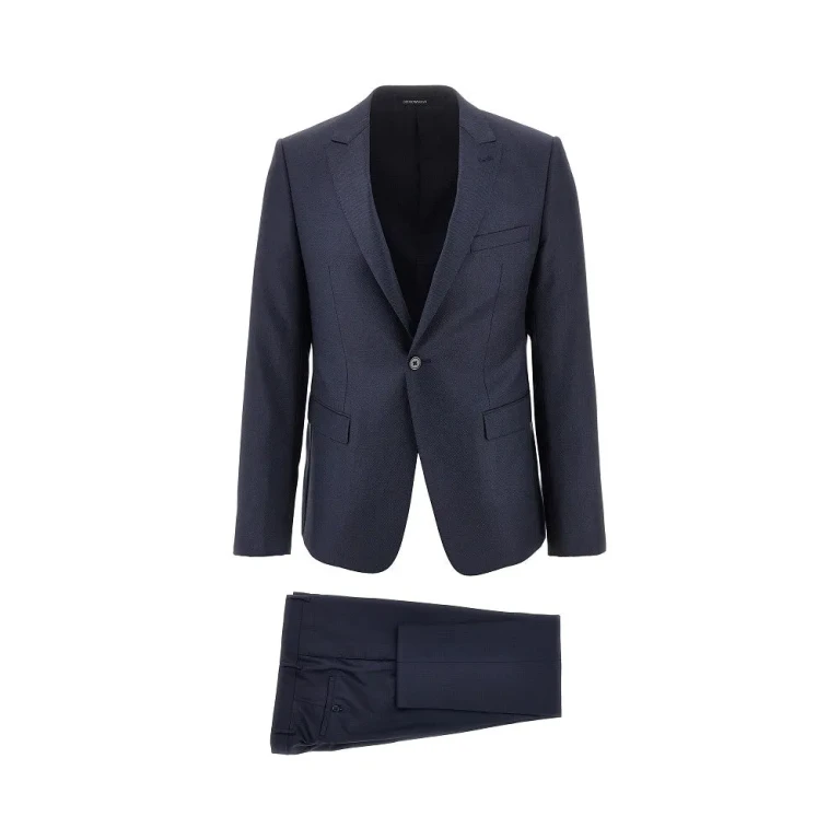 Abito Emporio Armani in lana jacquard linea David taglia 48