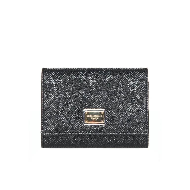 돌체앤가바나 남성 지갑 - 블랙