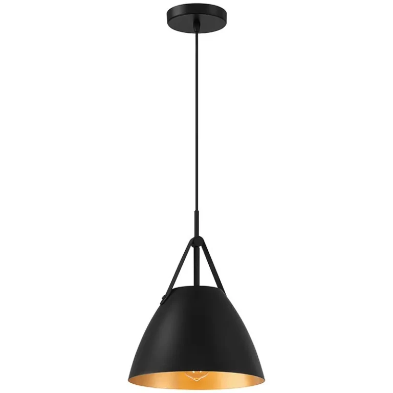 Matte Black Pendant from the Tanner Collection
