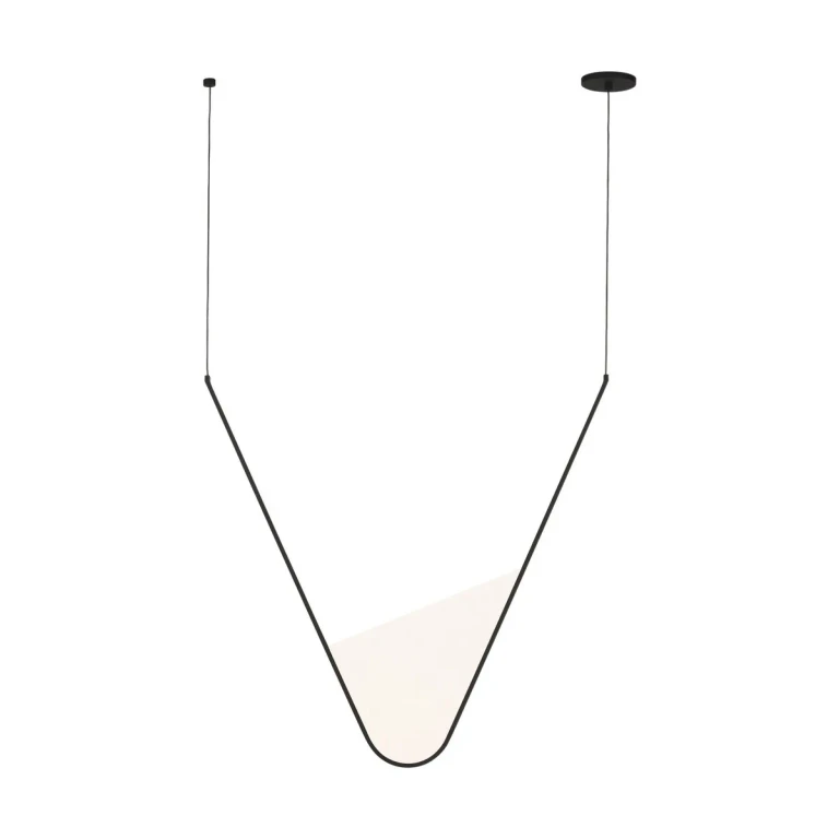 Nightshade Black LED Chandelier from the Mizu Collection