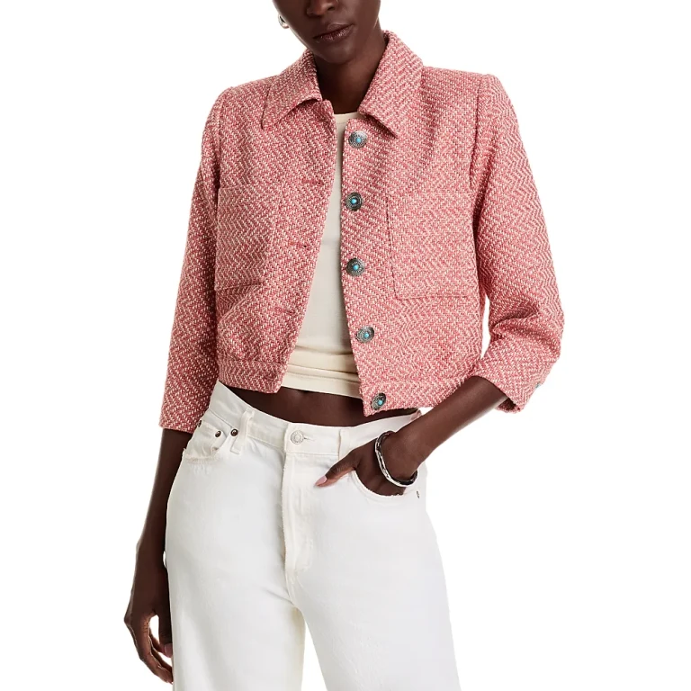 L'Agence Jia Crop Jacket