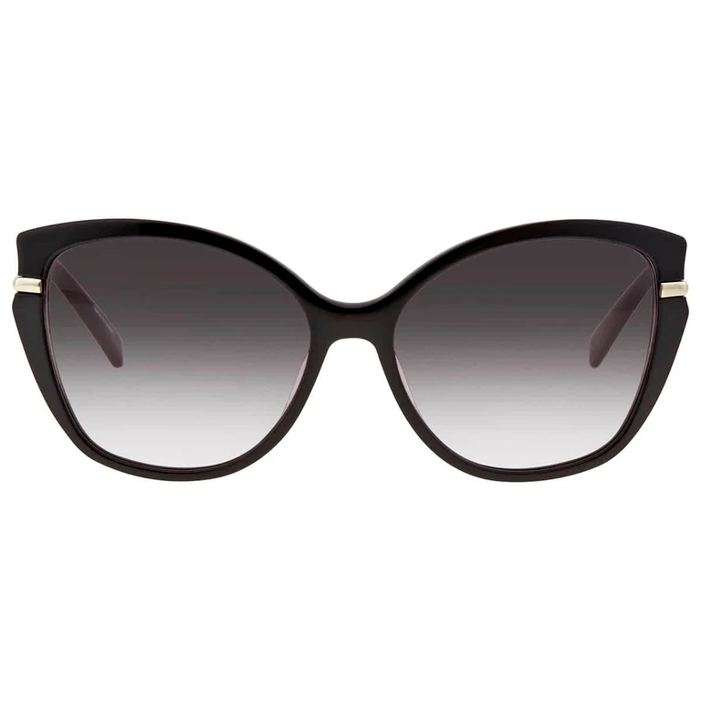 Longchamp Grey Gradient Cat Eye Ladies Sunglasses LO627S 001 57