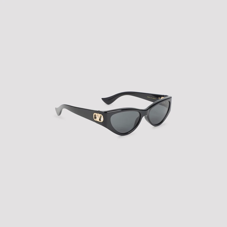 Valentino Eyewear Sunglasses Metallic Acetate Glasses - Women