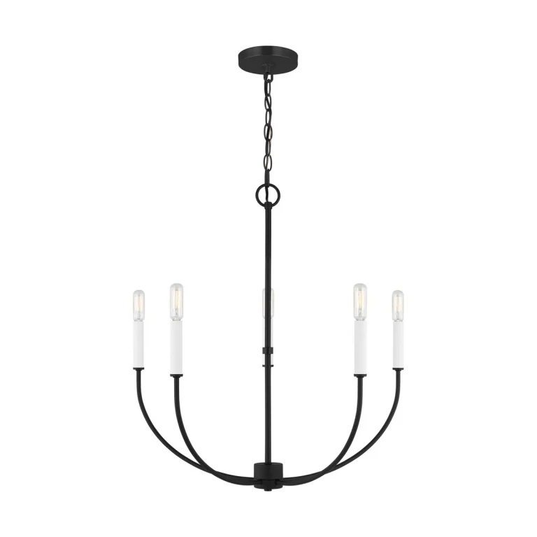 Midnight Black LED Chandelier from the Greenwich Collection