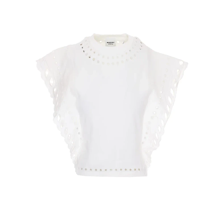 Isabel Marant Etoile Top - Blanc (TS0298FAD1N08E23EC)