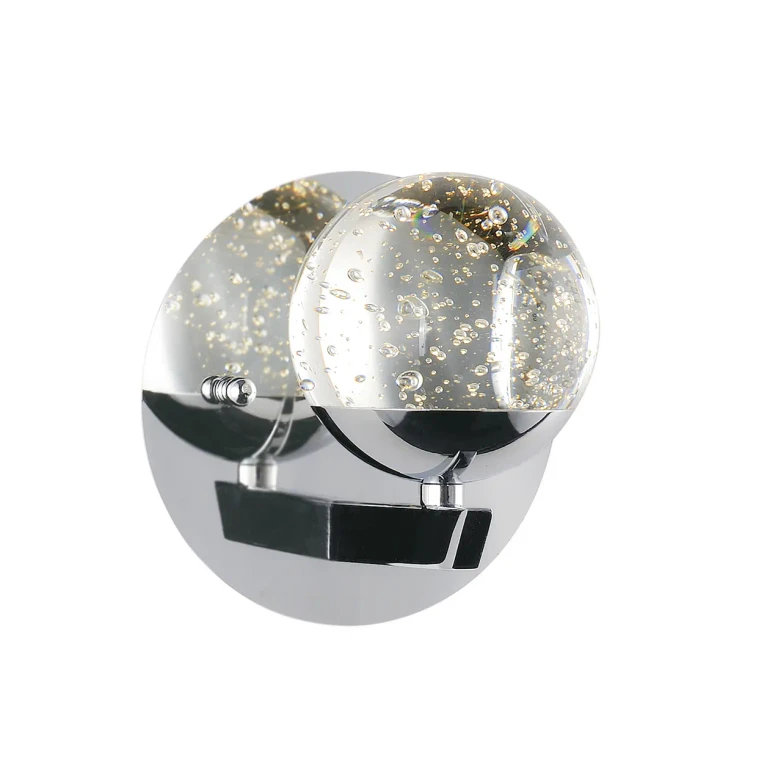Polished Chrome LED Wall Sconce from the Orb II Collection