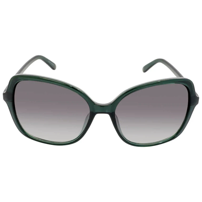 Calvin Klein Grey Gradient Butterfly Ladies Sunglasses CK19561S 360 57