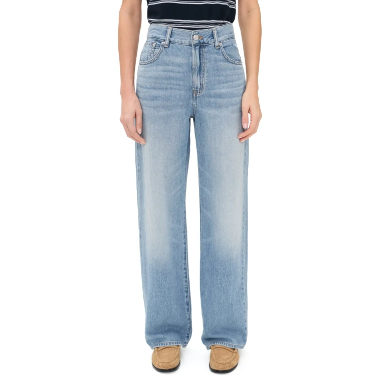 Madewell The Perfect Vintage Wide Leg Jeans In Airy Denim Northridge Wash 31