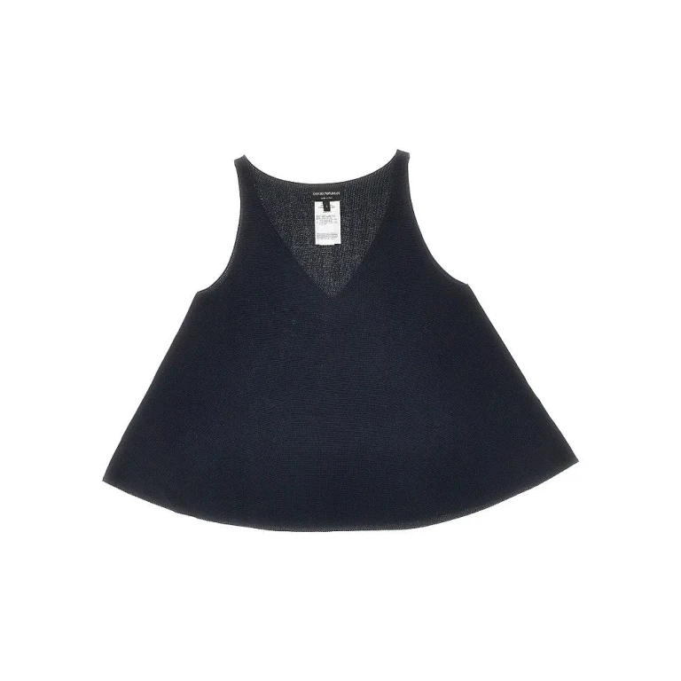 EMPORIO ARMANI Links knit tank top Woman S