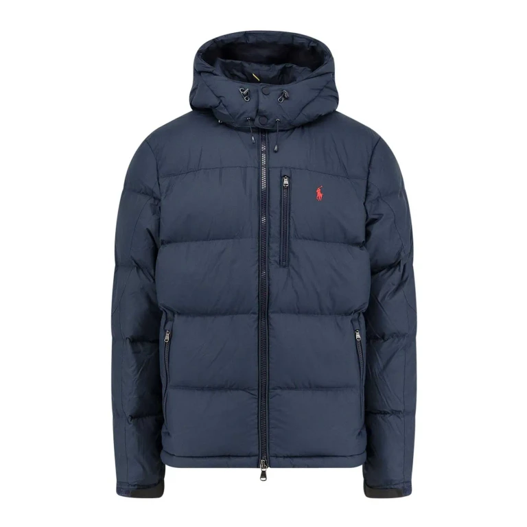 Polo Ralph Lauren Navy Blue Polyester Down Jacket