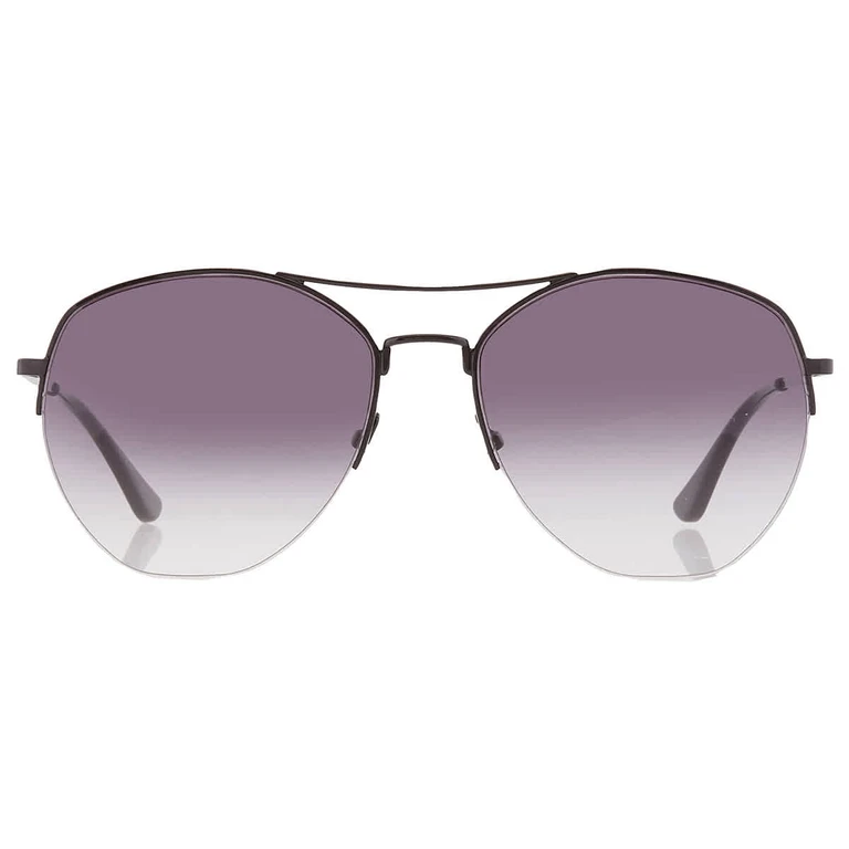 Calvin Klein Grey Gradient Pilot Ladies Sunglasses CK20121S 001 57