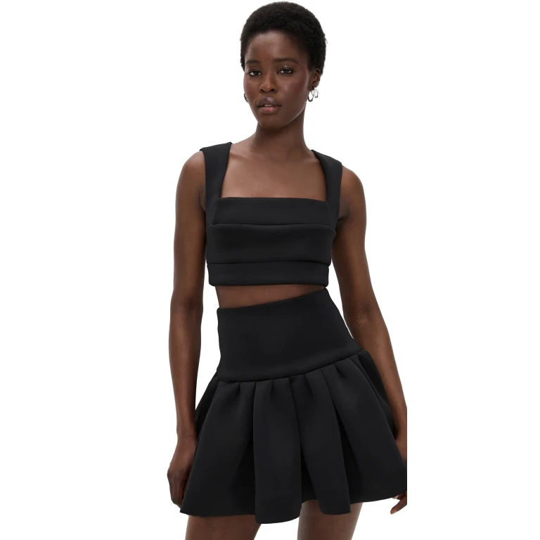 Black Halo Pamina 2 Piece Mini Dress Pearl 6