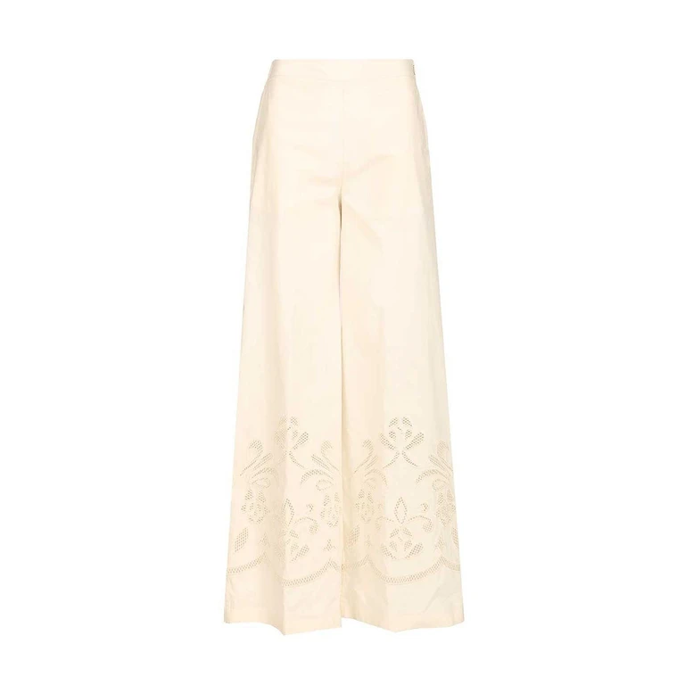 Forte Forte Pantalons Décontractés - Blanc