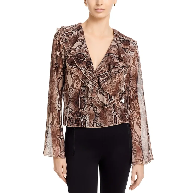 Wayf Sylvia Wrap Top
