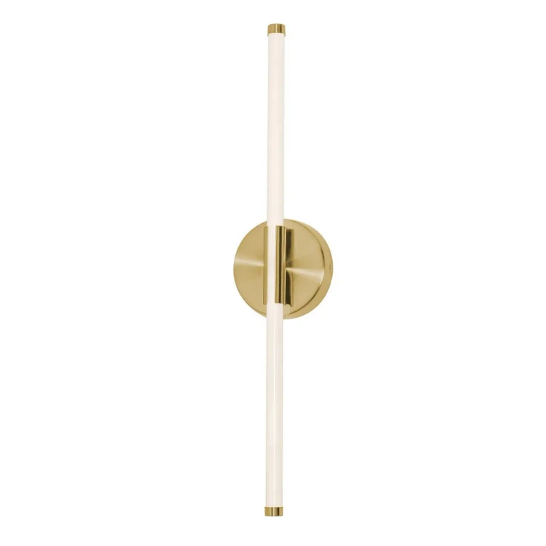 Rusnak LED Wall Sconce in Satin Brass
