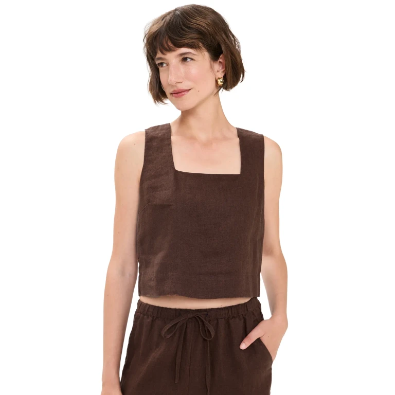 RAILS Akira Top Heathered Flax L