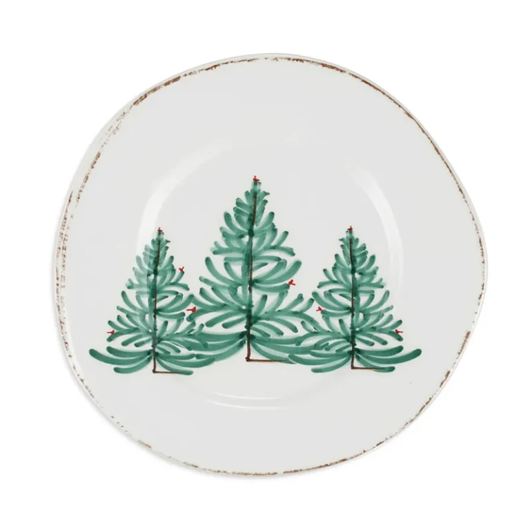 Vietri Melamine Lastra Holiday Salad Plate