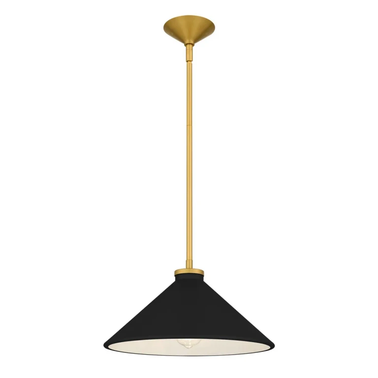 Brushed Gold Pendant from the Bradbury Collection