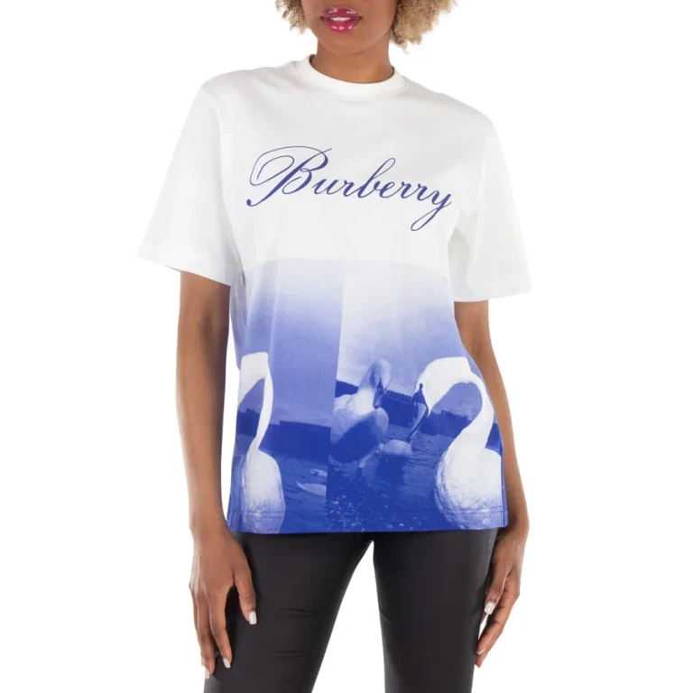 Burberry Swan Graphic T-Shirt
