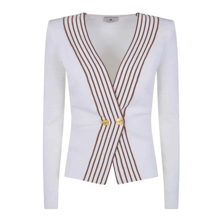 Elisabetta Franchi Top - Crème