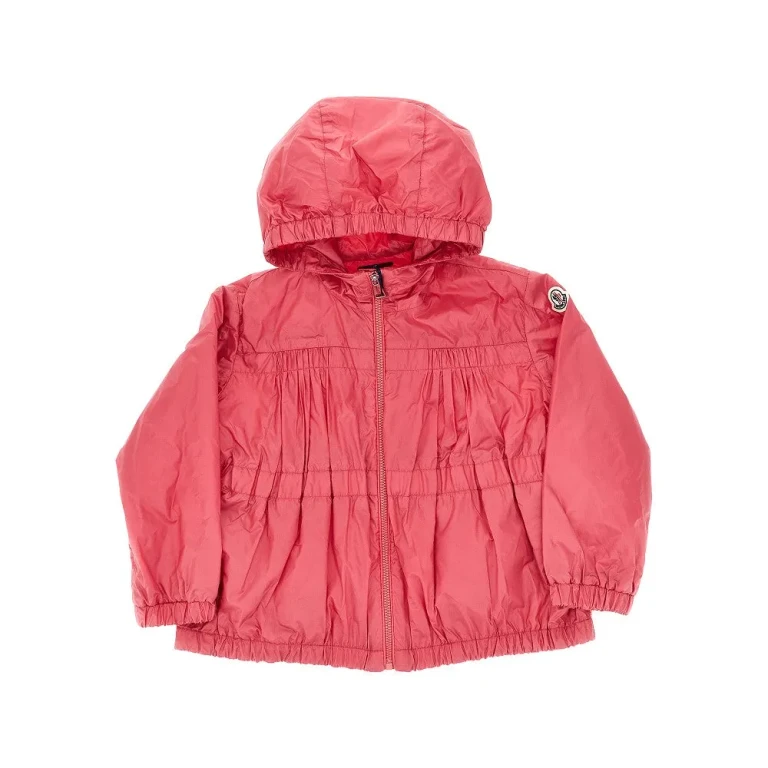 Moncler 儿童尼龙夹克（带标志贴片，4岁）