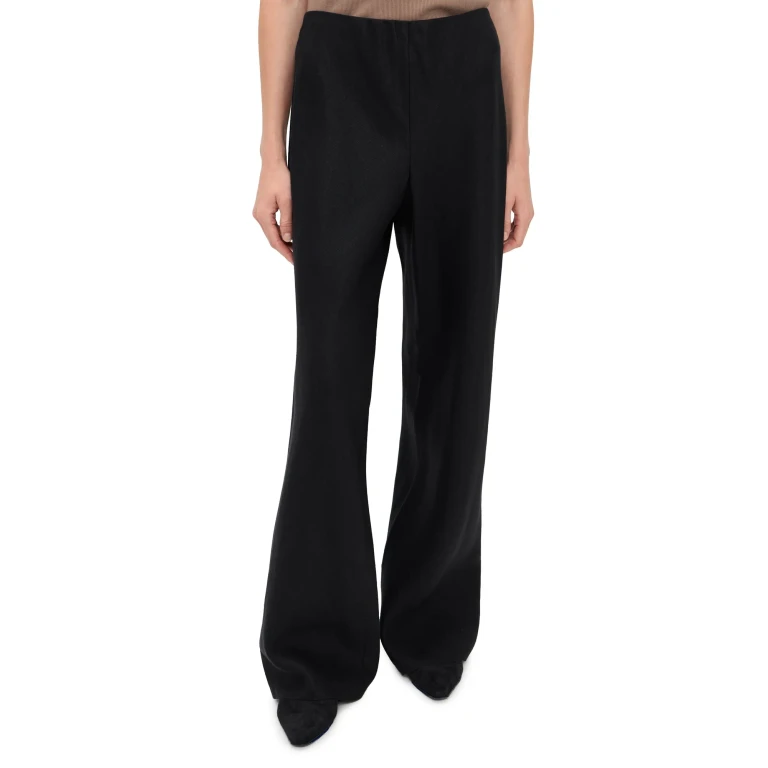 Vince Colette Linen Bias Pants Black M