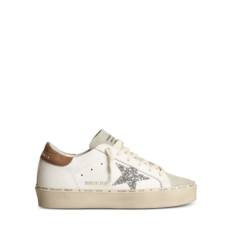 Golden Goose Feminino Hi Star Tênis Baixo