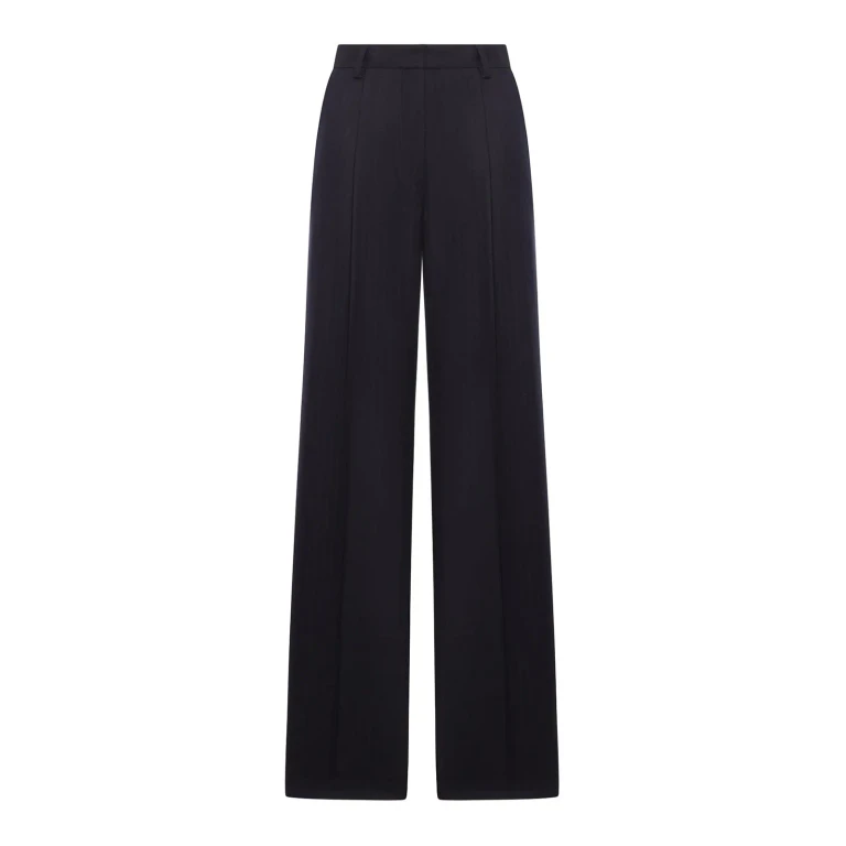Dries Van Noten Pantalon Couturier - Bleu