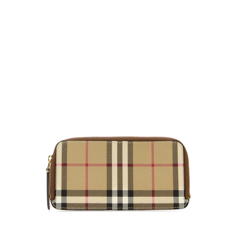 Burberry Printed Canvas Card Holder