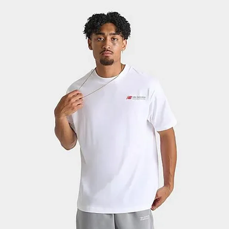 New Balance Men's APC T-Shirt in White Size: Small