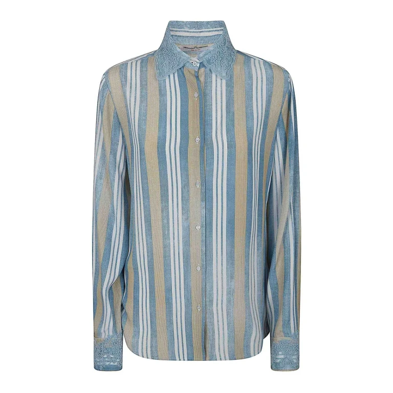 Ermanno Scervino Chemise - Bleu