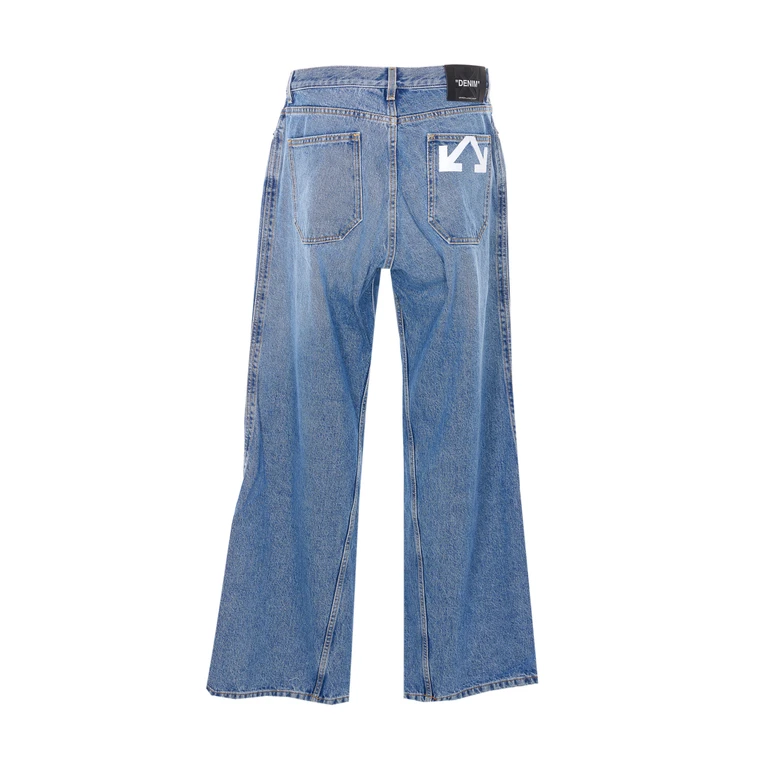 Off-White Off White Jeans Blue Cotton - Men