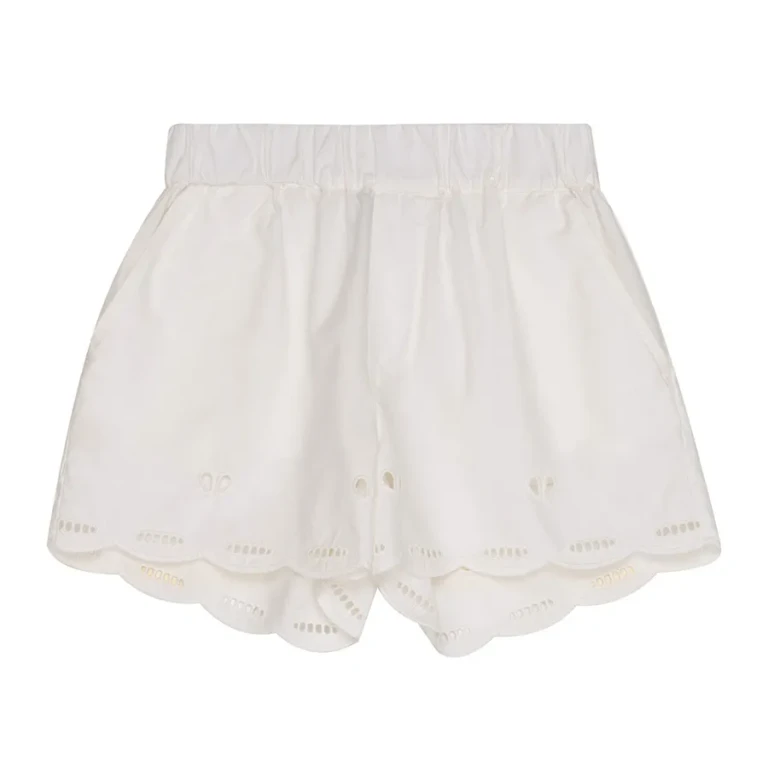 Stella McCartney Girls Ruffle Hem Shorts, Size 10