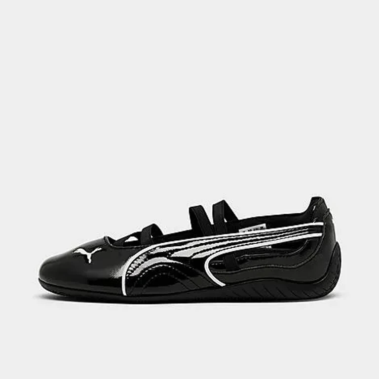 女士 Puma Speedcat Ballet Shoes in For All Time Red/Puma White/Puma Black