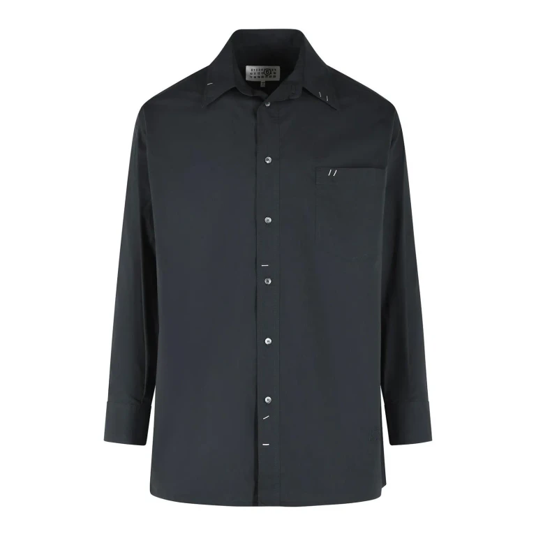 MM6 Maison Margiela Chemise - Noir
